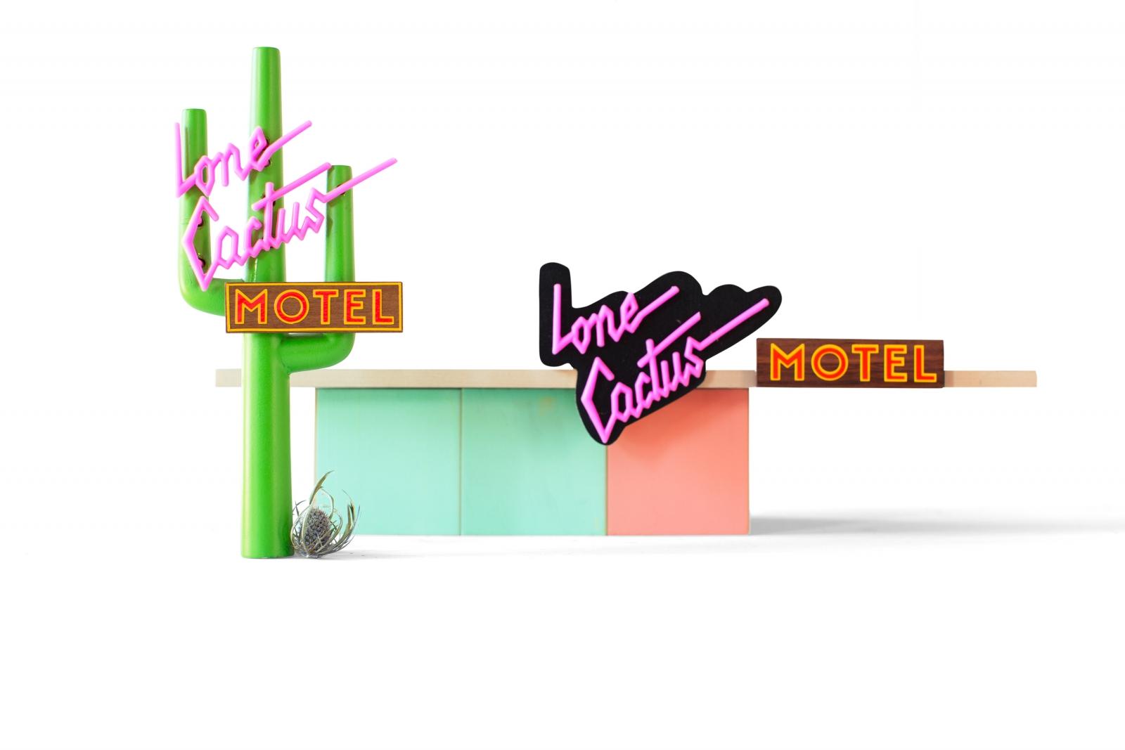 Lone Cactus Model Toy Store Playing Mantis